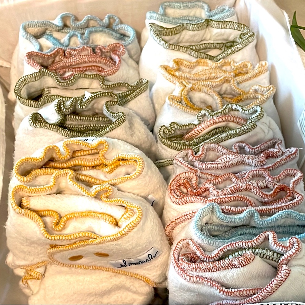 Sloomb Fitted Diaper Lot (15 diapers)